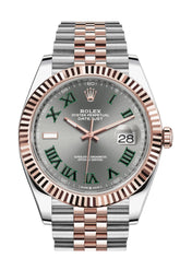 Rolex Datejust 41 Slate Dial Men’s Steel And 18Kt Everose Gold Jubilee Watch 126331
